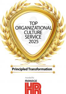 Badge for Top Organizational Culture Service - 2025 Award