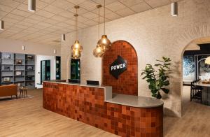 POWER's reception space in their Jacksonville office.