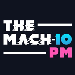 Horizontal MACH-10 PM logo with white glitch text, cyan ‘10,’ and magenta ‘PM,’ symbolizing speed, precision, and balance.