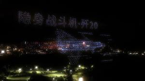 2,000 MMC L1 show drones that formed a J-20 stealth fighter