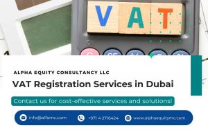 VAT Registration Services in Dubai - Alpha Equity Consultancy LLC