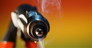 burning powder scent