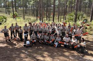 The Florida State Parks Foundation joined STIHL Southeast to announce a new partnership to provide a full new fleet of battery-powered tools, equipment and machinery to Florida's state parks.