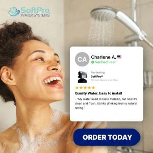 SoftPro iron filter for well water reviews