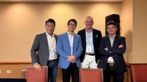 Zen Koh, Professor Denny Oetomo, Professor Robert Riener, and Professor José L. Pons, representing JRMT editorial leadership