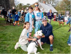 Dylan Lauren, Paul Arrouet, Cooper Blue, Kingsley Rainbow with Leelah (Photo credit: Lisa Tamburini)