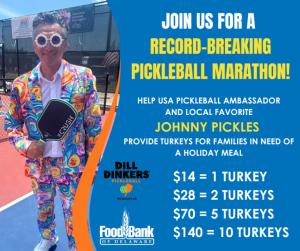 Johnny Pickles Record Breaking Pickleball Marathon