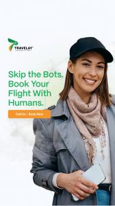 Lady Calling Travelay For Support