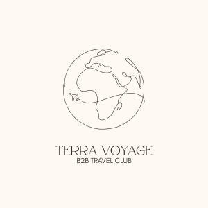 Terra Voyage Pro Club logo — global B2B travel platform for agents selling Hidden Europe.