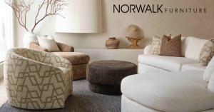 Made in America manufacturer, Norwalk Furniture, is announcing a new collection with Crypton® Home Fabrics designed by Kim Salmela, and collaborating on a Talk + Tour with designer, Wendy Glaister, at High Point Market.