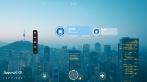 ZOME Android XR apps & Samsung Project Moohan