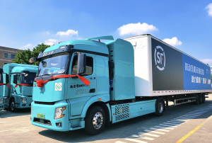Shunfeng Express Zero Emission Heavy Trucks Powered by Horizon