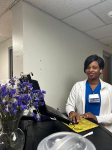 Dyna Mondestin Thermidor is an internationally trained nurse