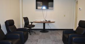 Gambling Treatment Room at Rebuilding Recovery Center with Virtual Treatment Available