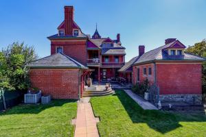 The 7 BR/4.5 BA home is located on a .27± acre lot and is complemented by a detached 1 BR/1 BA guest cottage/office, detached pool house with garage/carriage house on ground level and location at the Center Square of Abbottstown