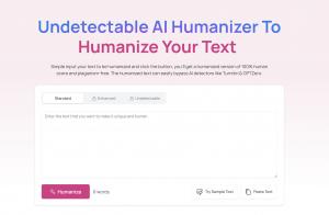 Humanizey Homepage