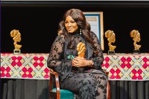 Omotola Jalade-Ekeinde wins Trailblazer Award at SVAFF 2025 | Image by Asha Weal, Rice Media
