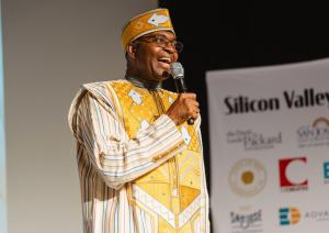 Opening Ceremony | Founder(SVAFF) Chike Nwoffiah honors Souleymane Cisse, October 9–12, 2025 | San Jose  Asha Weal, Rice Media