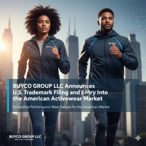 BUYCO GROUP LLC Announces U.S. Trademark Filing and Entry Into the American Activewear Market
