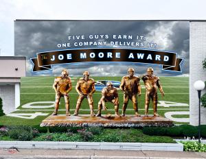 The Joe Moore Award Mural