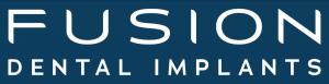 Fusion Dental Implants White on Navy