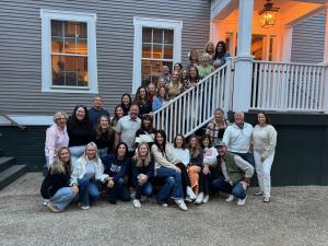 Dinner at Brotherhood of Thieves with the Coast to Coast Network on Nantucket