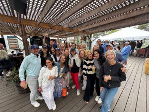 Evening at Cisco on Nantucket with the Coast to Coast Network