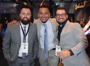 Leomhann Enterprises President, Jeff Crawford, poses with colleagues as he shares news of the company's expansion efforts!