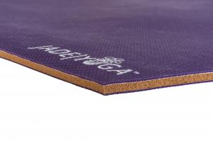 Jade Purple Mushroom Mat - Side View (shows three layers of mat)