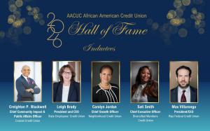 2026 African American Credit Union Hall of Fame Honorees