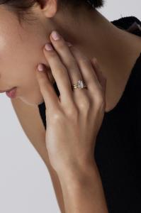 Emma Old European Cut Lab Diamond Ring