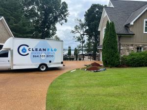 Clean Flo Sewer and Septic Service Van