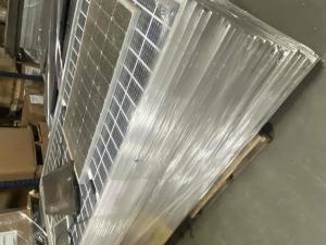 Palletized solar panels