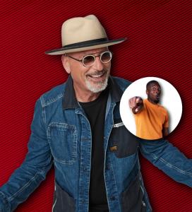 Howie Mandel and Preacher Lawson