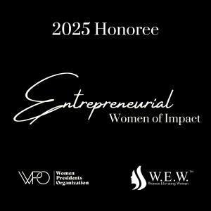 WPO and W.E.W Entrepeneurial Women of Impact Award 2025 logo