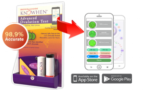 KNOWHEN Saliva Ovulation Test and Fertility Monitor App for tracking
