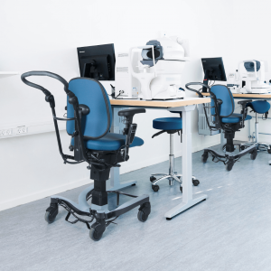 Work safely and comfortably with VELA Medical’s adjustable ophthalmology chairs.