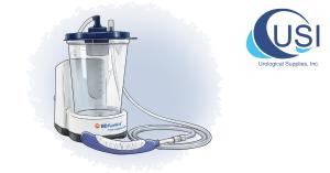 A Drawing of the PureWick External Urine Collection System