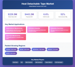 Heat Detachable Tape Market