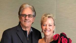 Gus and Deborah De La Flor, the founders of the Gateway to the Americas Cup