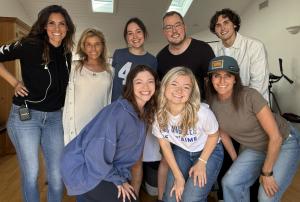 Photo of the cast & crew on the set of 'MY TYPE'