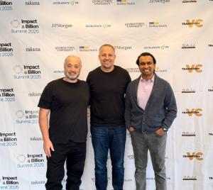 Ava Co-Founders at Impact a Billion Summit 2025