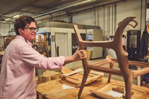 Chris Goddard at Ceccotti Collezioni in Tuscany, discovering the artistry and precision that define Italian furniture craftsmanship.