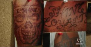 Image of skull gang tattoos