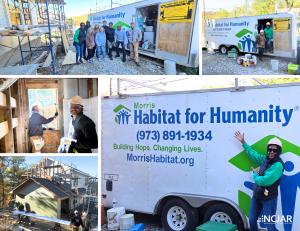 NCJAR Volunteers Join Habitat for Humanity to Build Homes and Hope in Rockaway, NJ