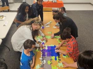 Young students receiving early childhood education with Parents Challenge in Colorado Springs.