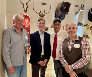 Photo of Al Sue, Congressman Greg Stanton, Joe Delgardo and Jose Gonzalez on Oct 22, 2025.