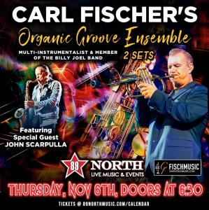 Tickets available now for Carl Fischer live at 89 North