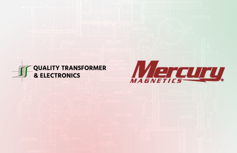 QT&E and Mercury Magnetics Logos