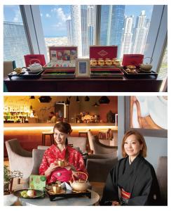 Machiko Gozen with Mayumi Satoi, a renowned food journalist and communicator